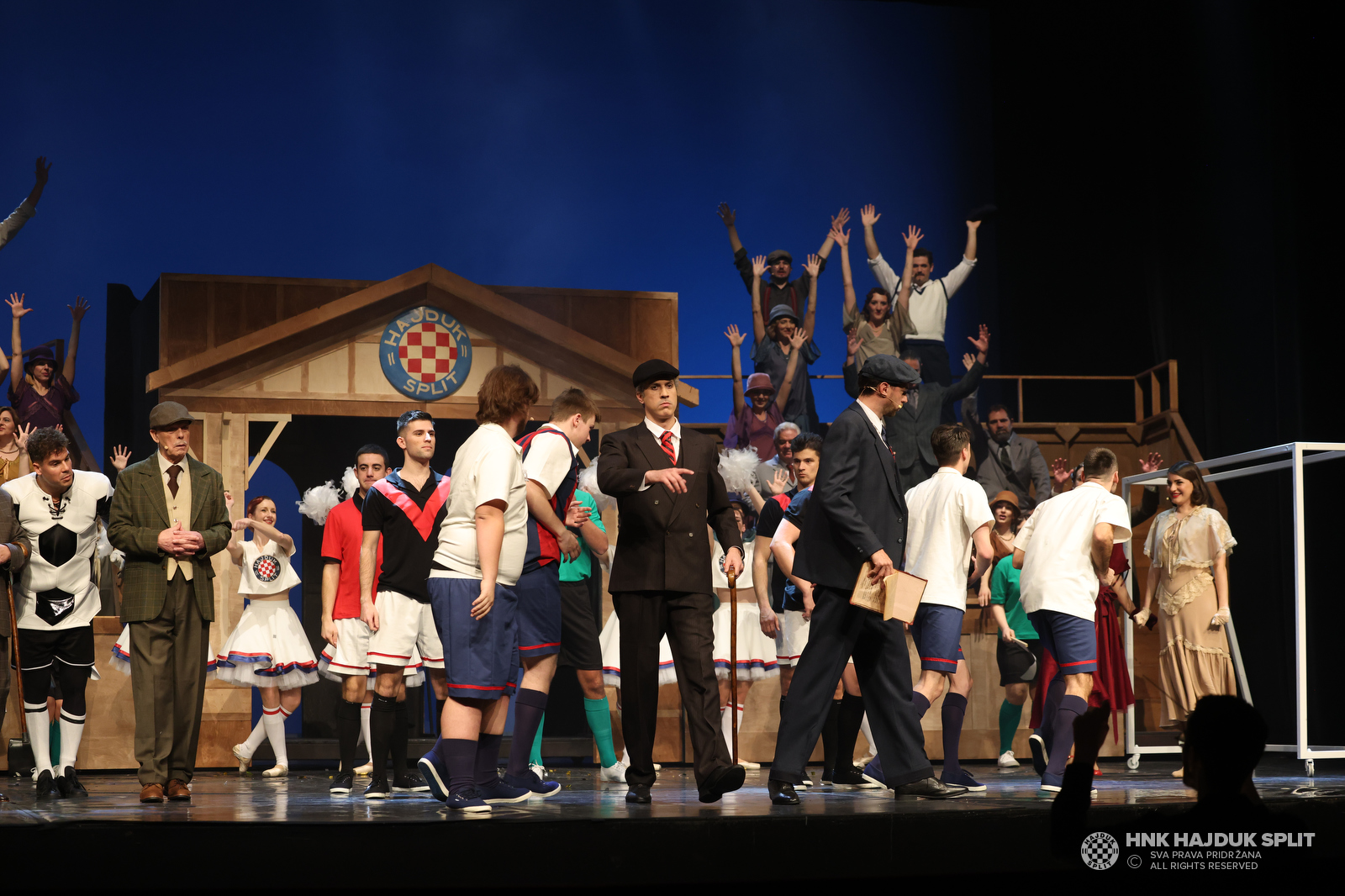 Hajduk obilježio 115. rođendan uz svečanu   pretpremijeru "Kraljice lopte"