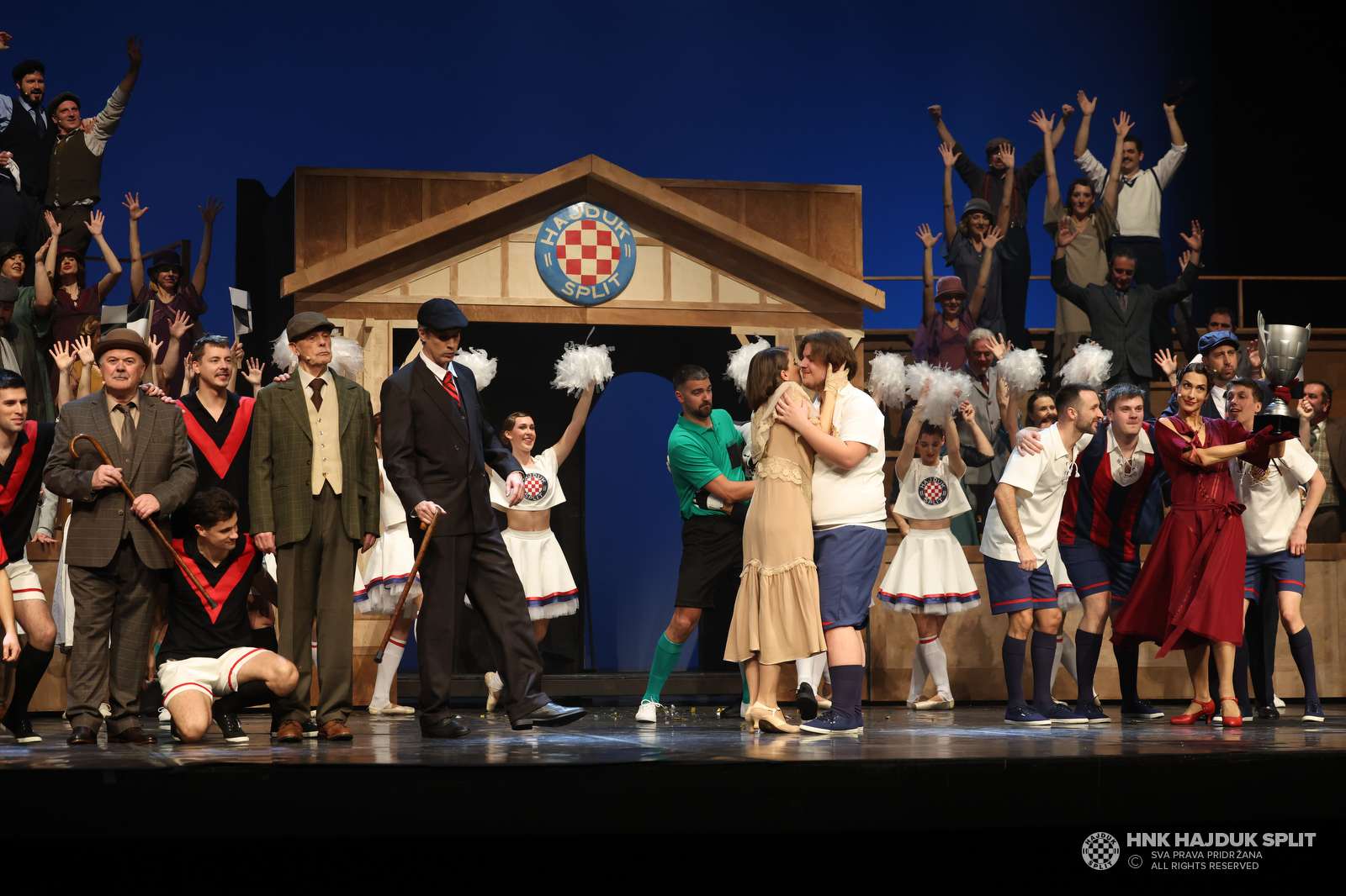 Hajduk obilježio 115. rođendan uz svečanu   pretpremijeru "Kraljice lopte"