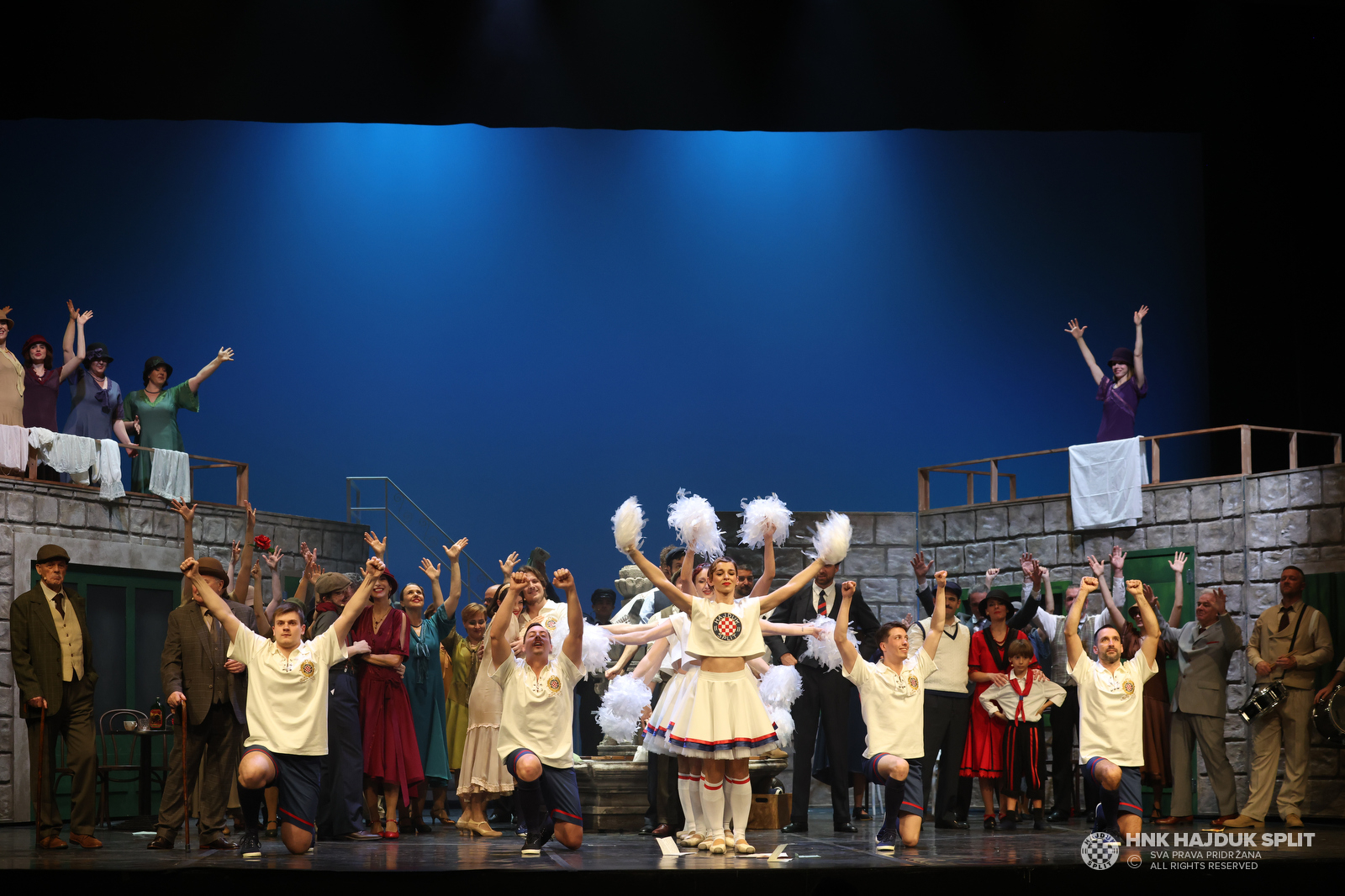 Hajduk obilježio 115. rođendan uz svečanu   pretpremijeru "Kraljice lopte"