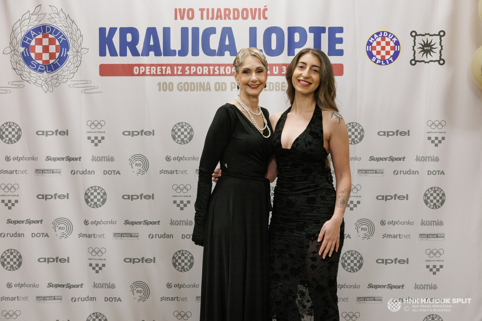 Hajduk obilježio 115. rođendan uz svečanu   pretpremijeru "Kraljice lopte"