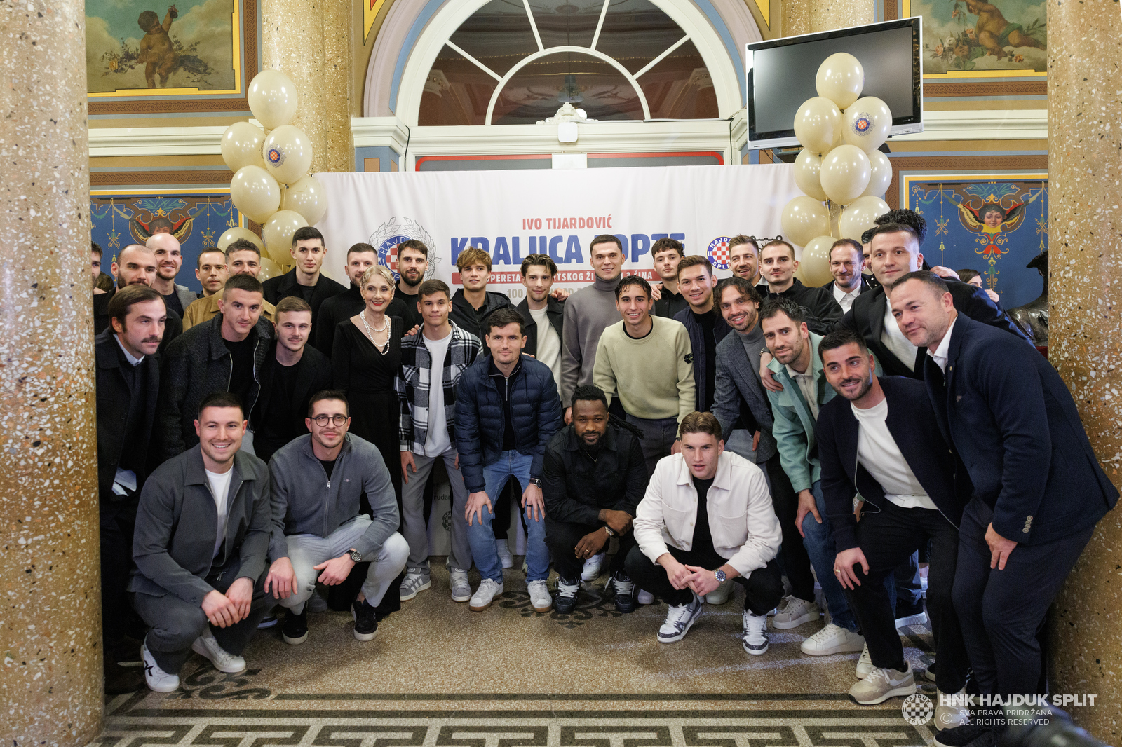 Hajduk obilježio 115. rođendan uz svečanu   pretpremijeru "Kraljice lopte"