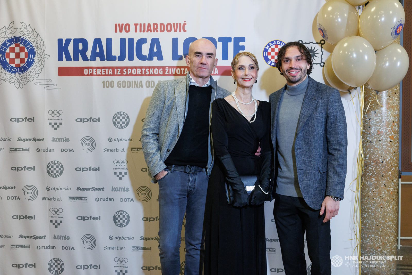 Hajduk obilježio 115. rođendan uz svečanu   pretpremijeru "Kraljice lopte"