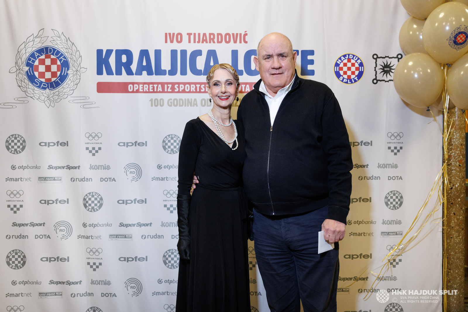 Hajduk obilježio 115. rođendan uz svečanu   pretpremijeru "Kraljice lopte"