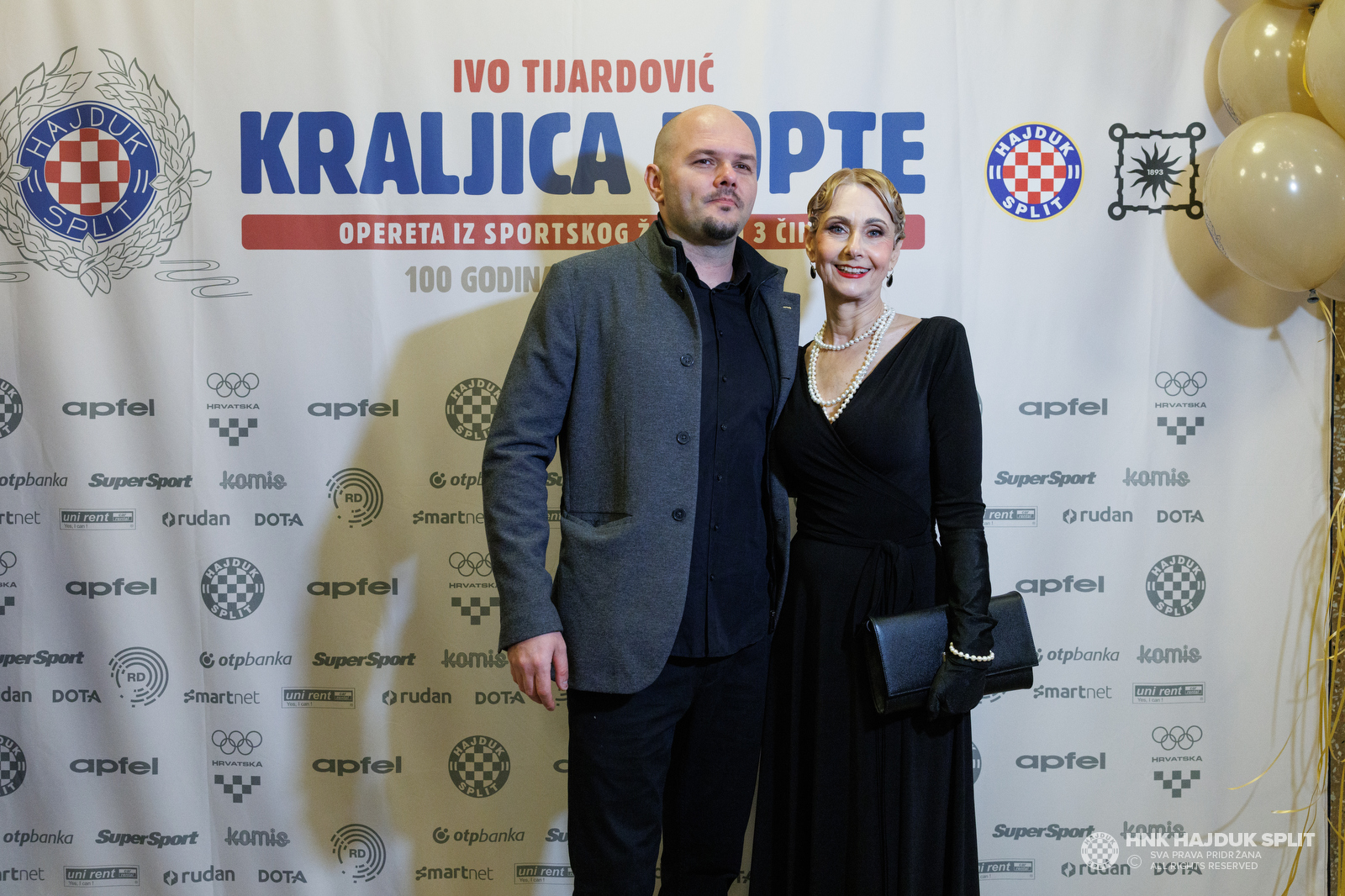 Hajduk obilježio 115. rođendan uz svečanu   pretpremijeru "Kraljice lopte"