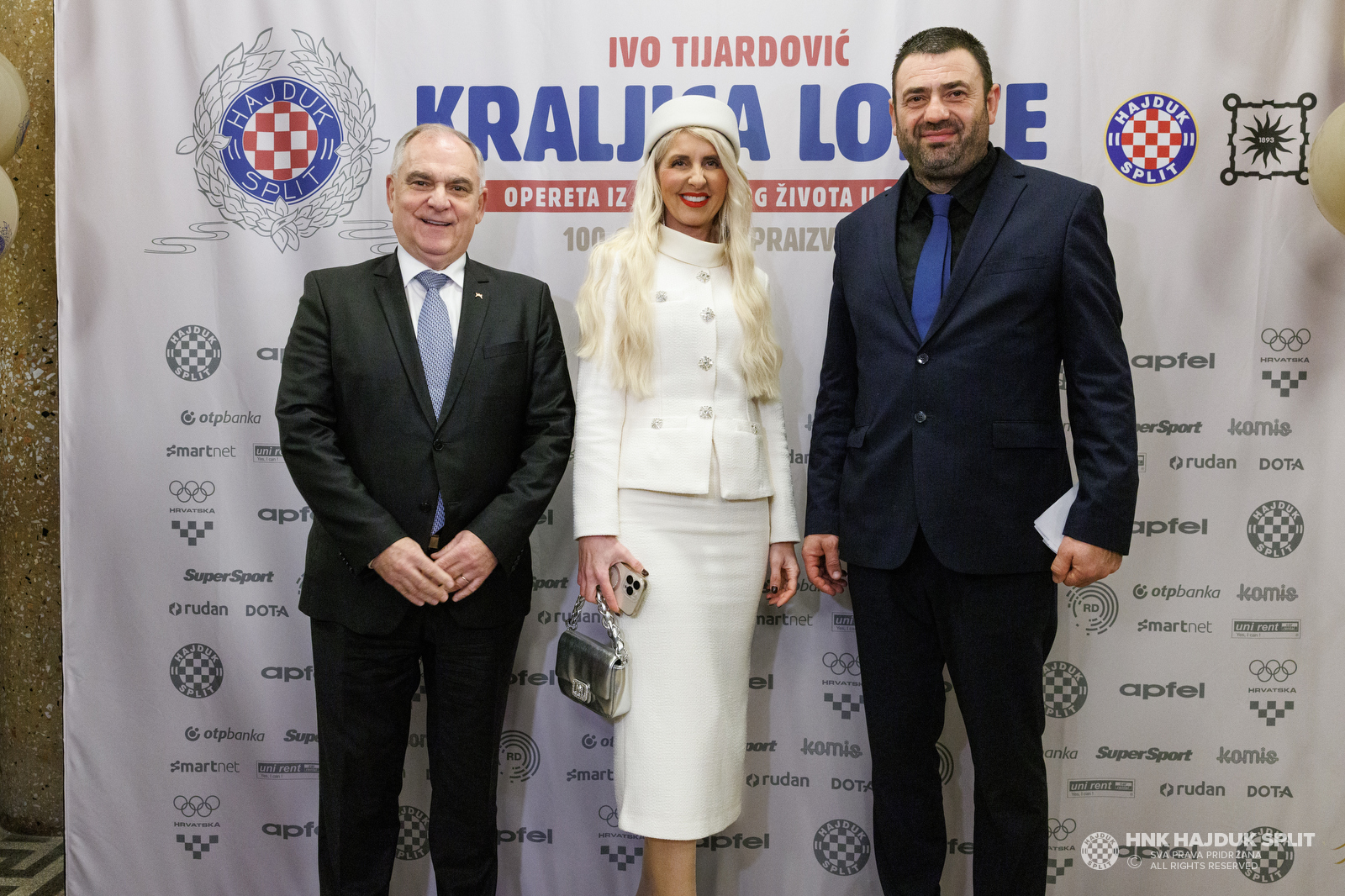 Hajduk obilježio 115. rođendan uz svečanu   pretpremijeru "Kraljice lopte"