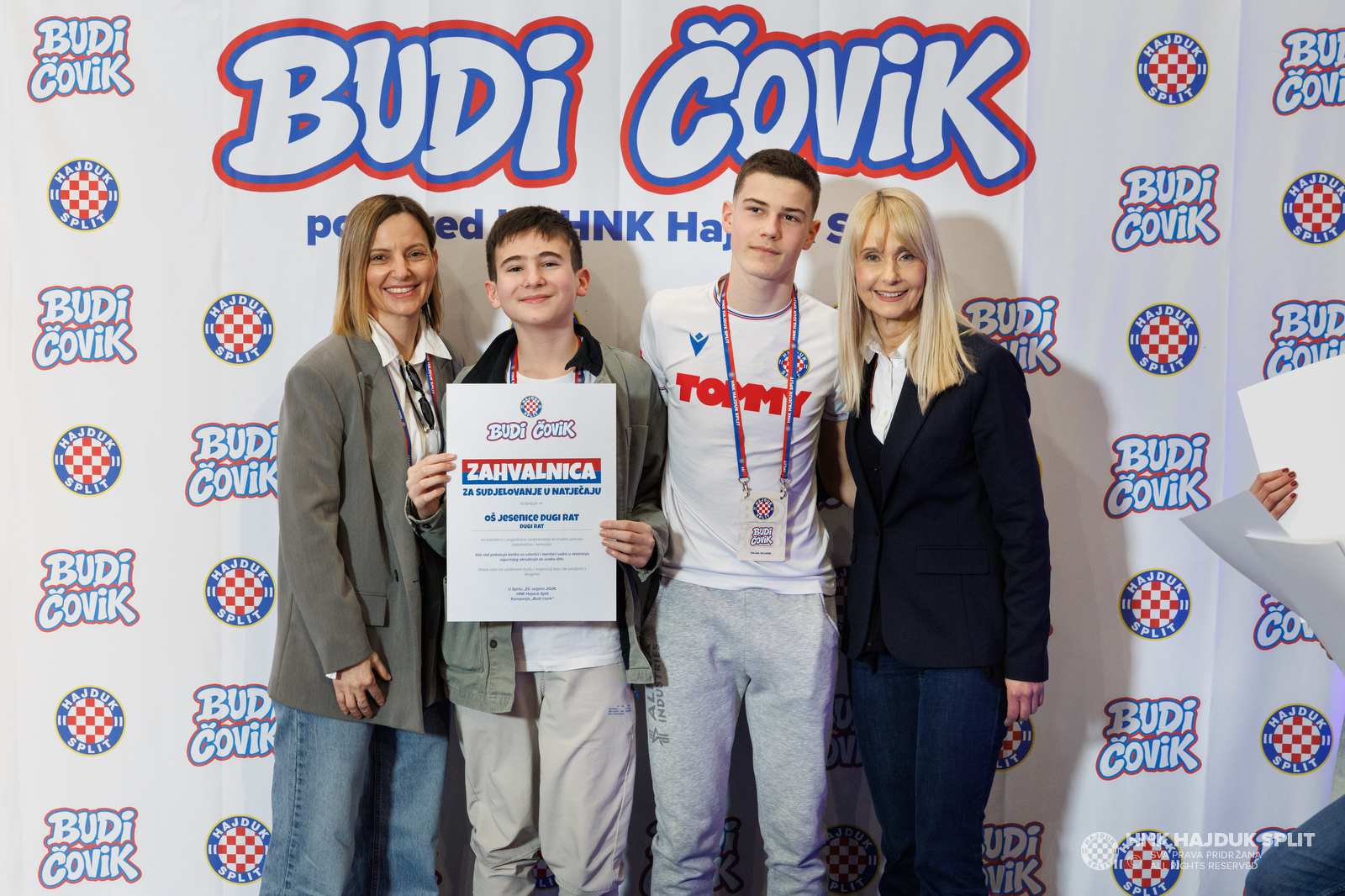 Na Poljudu održana završnica projekta „Budi čovik“