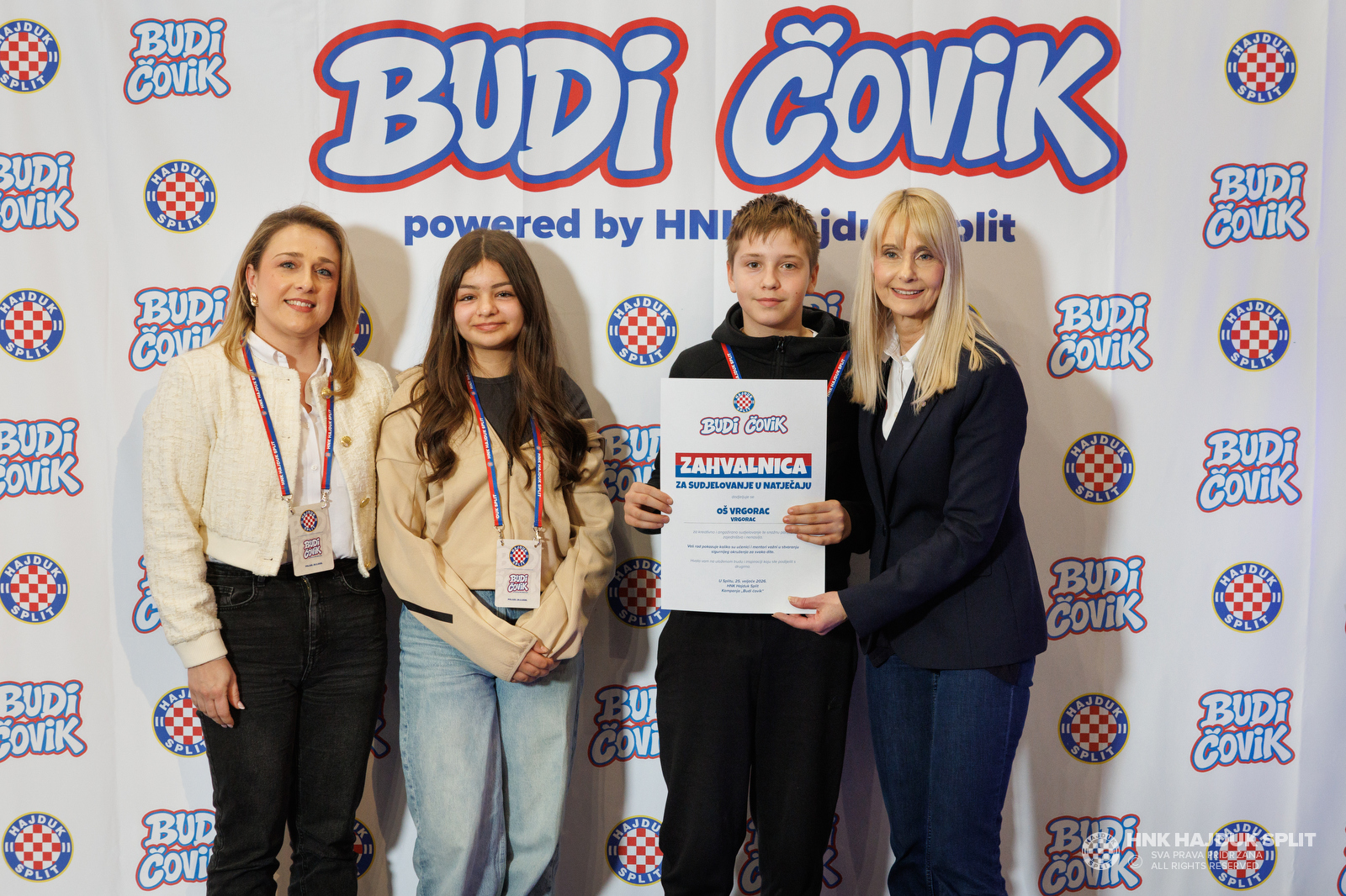 Na Poljudu održana završnica projekta „Budi čovik“