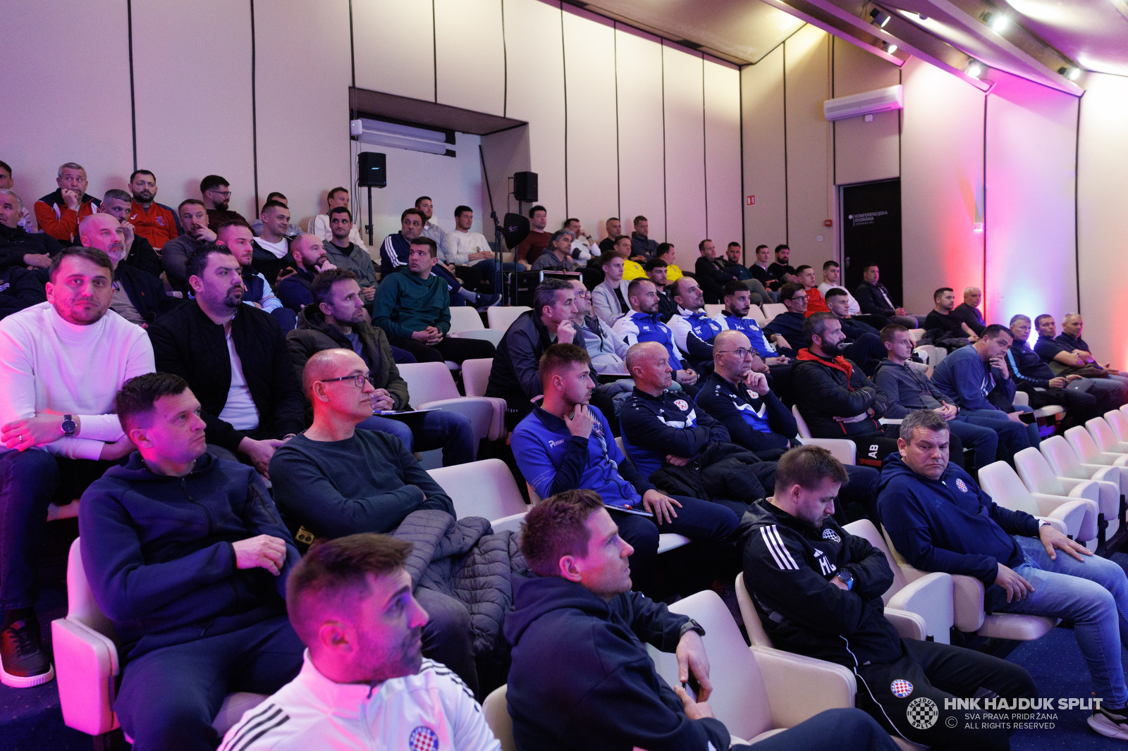 Na Poljudu održane edukacije i pokazni treninzi za trenere klubova partnera