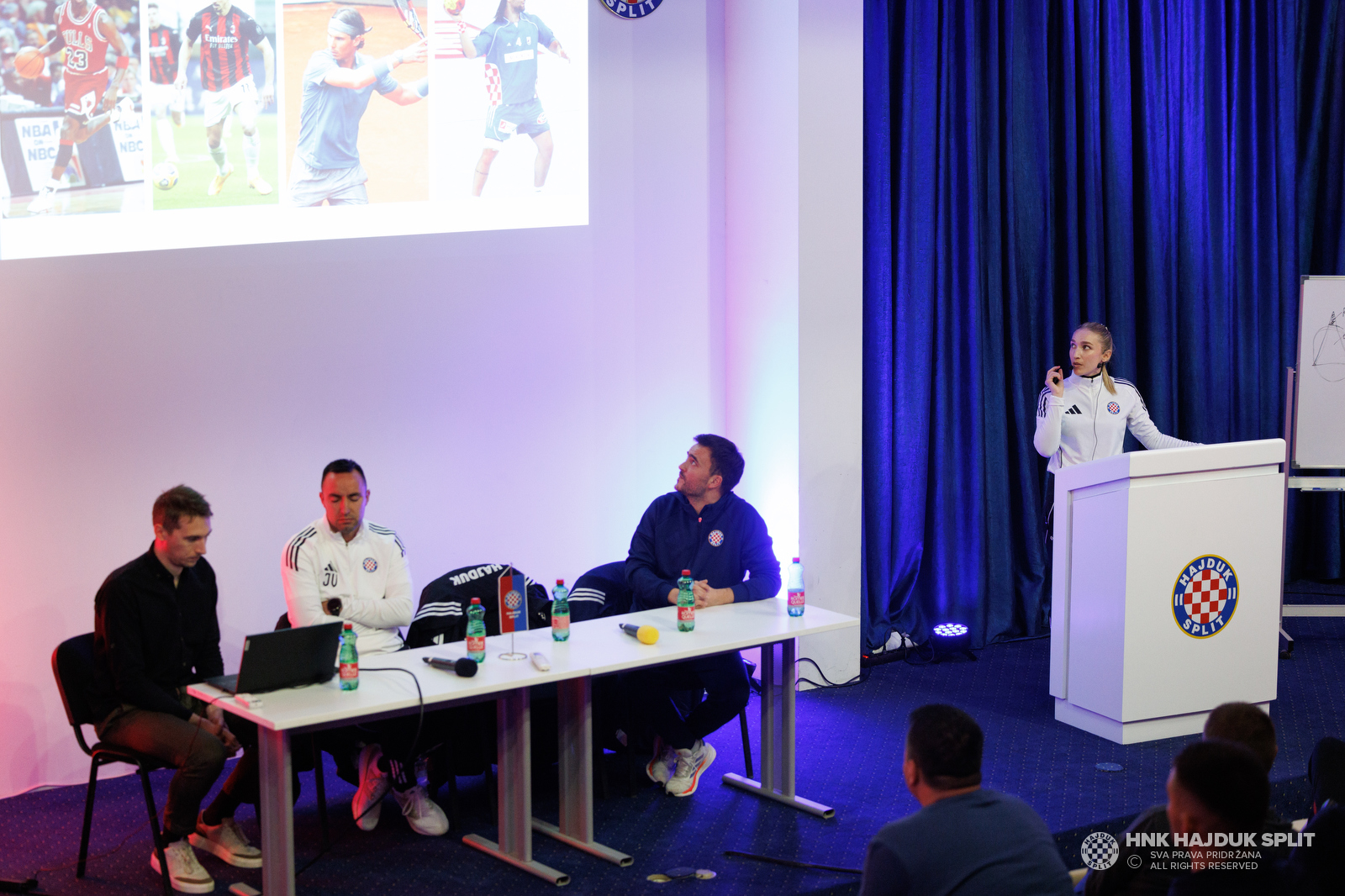 Na Poljudu održane edukacije i pokazni treninzi za trenere klubova partnera