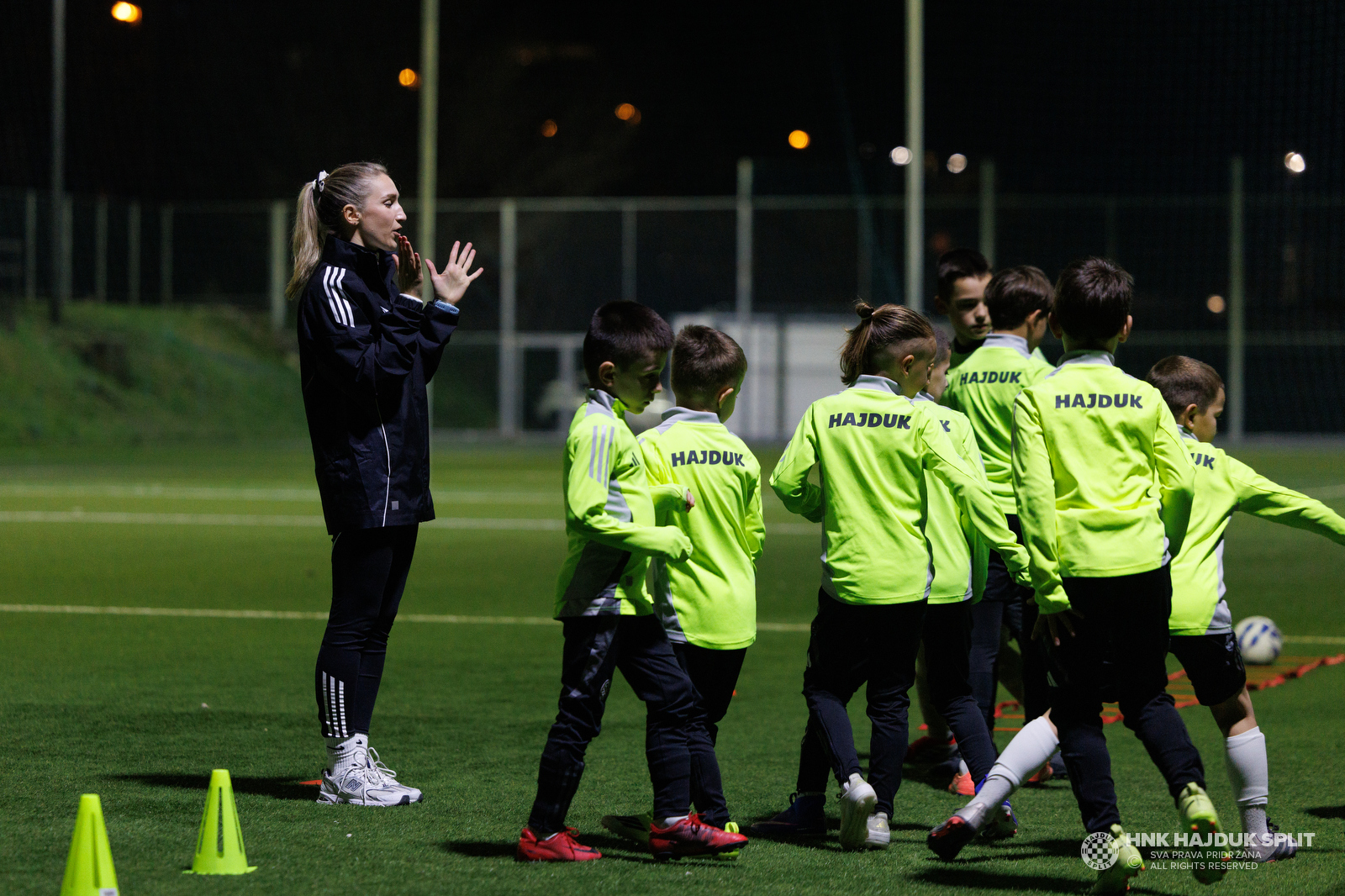 Na Poljudu održane edukacije i pokazni treninzi za trenere klubova partnera