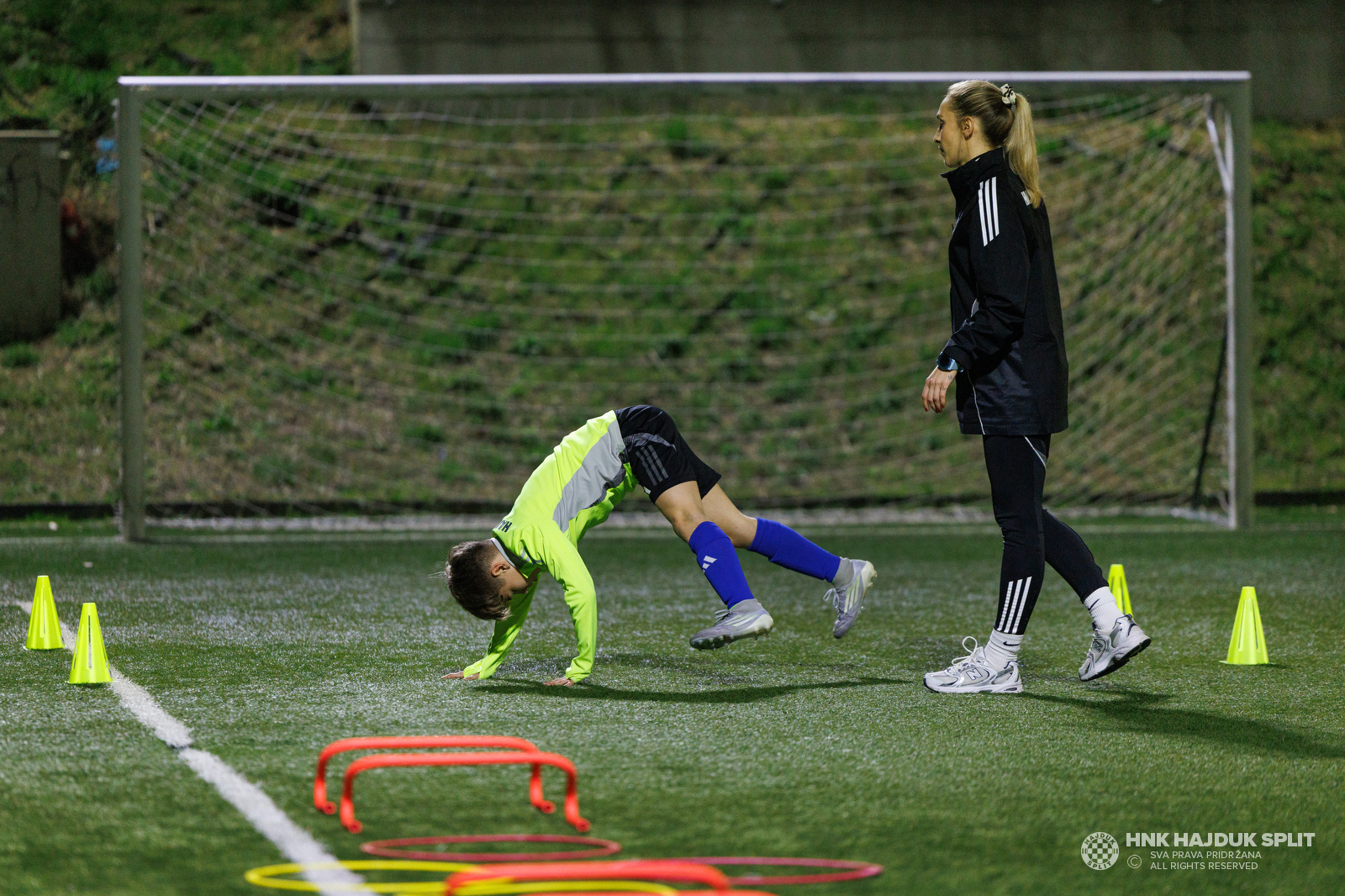 Na Poljudu održane edukacije i pokazni treninzi za trenere klubova partnera