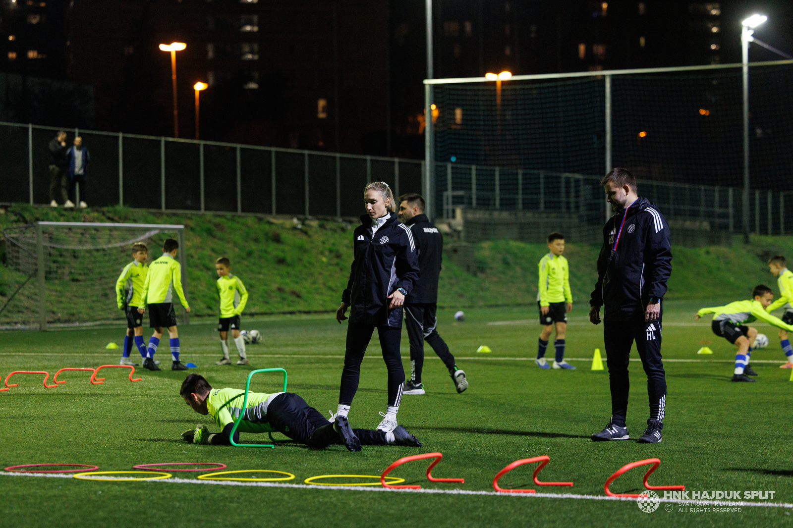 Na Poljudu održane edukacije i pokazni treninzi za trenere klubova partnera