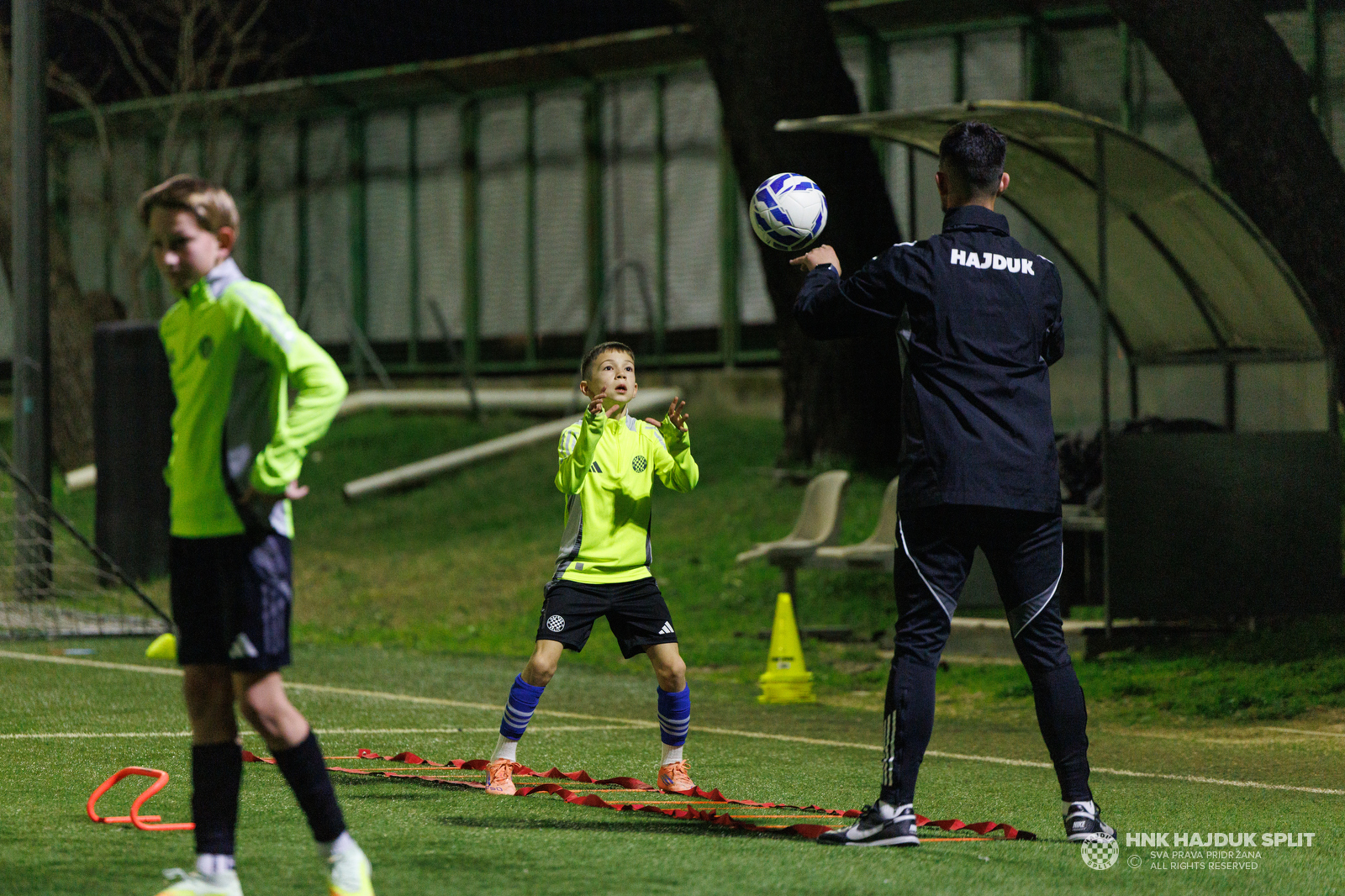 Na Poljudu održane edukacije i pokazni treninzi za trenere klubova partnera