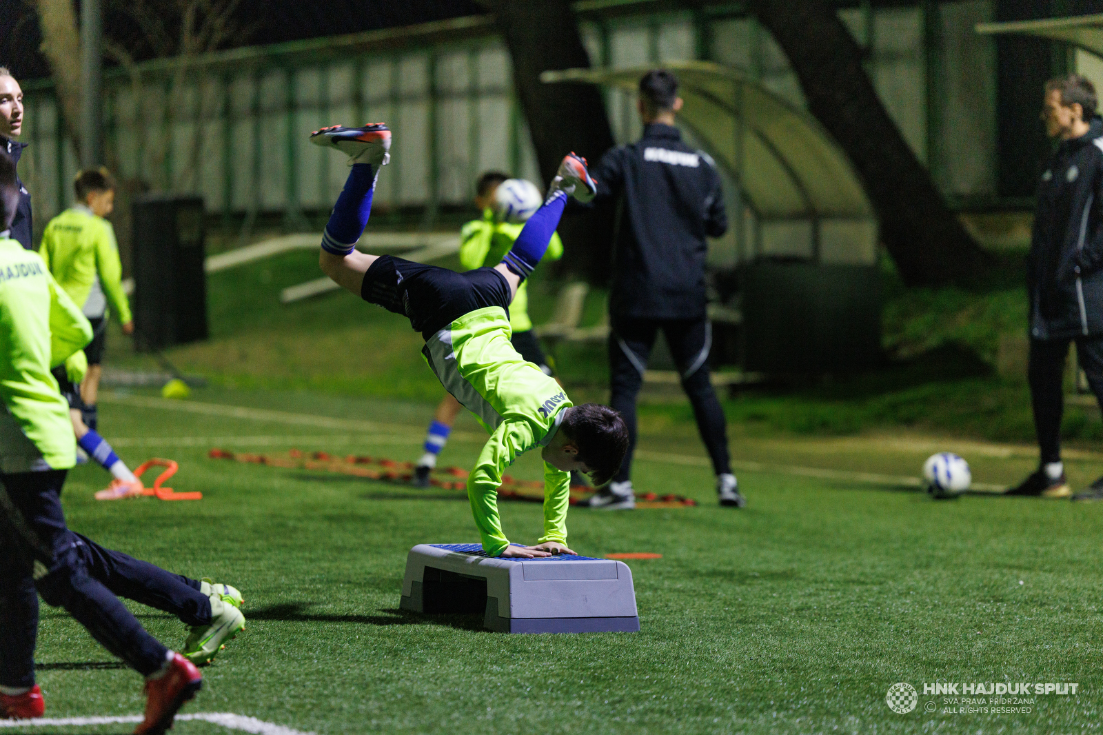 Na Poljudu održane edukacije i pokazni treninzi za trenere klubova partnera
