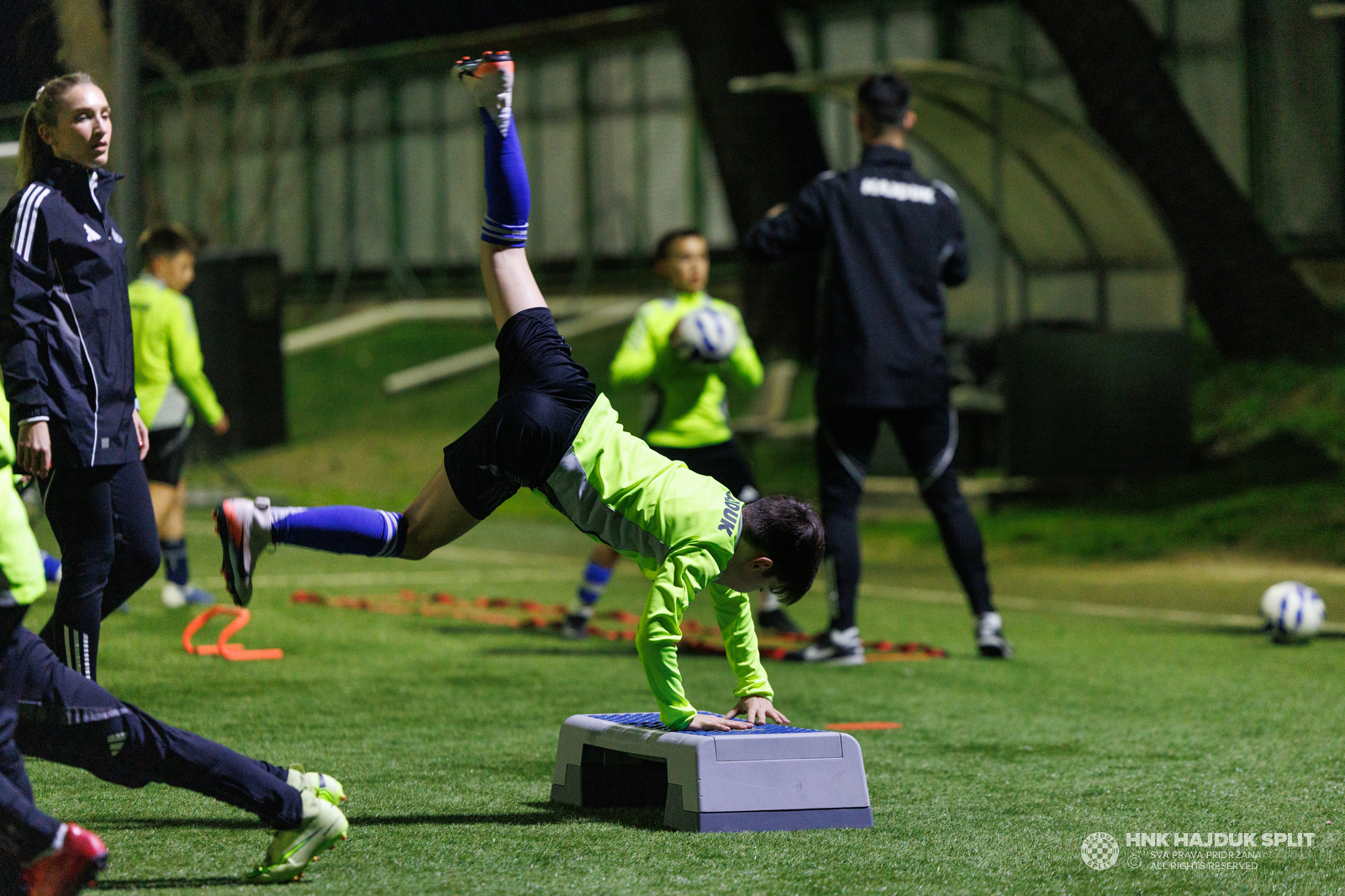 Na Poljudu održane edukacije i pokazni treninzi za trenere klubova partnera