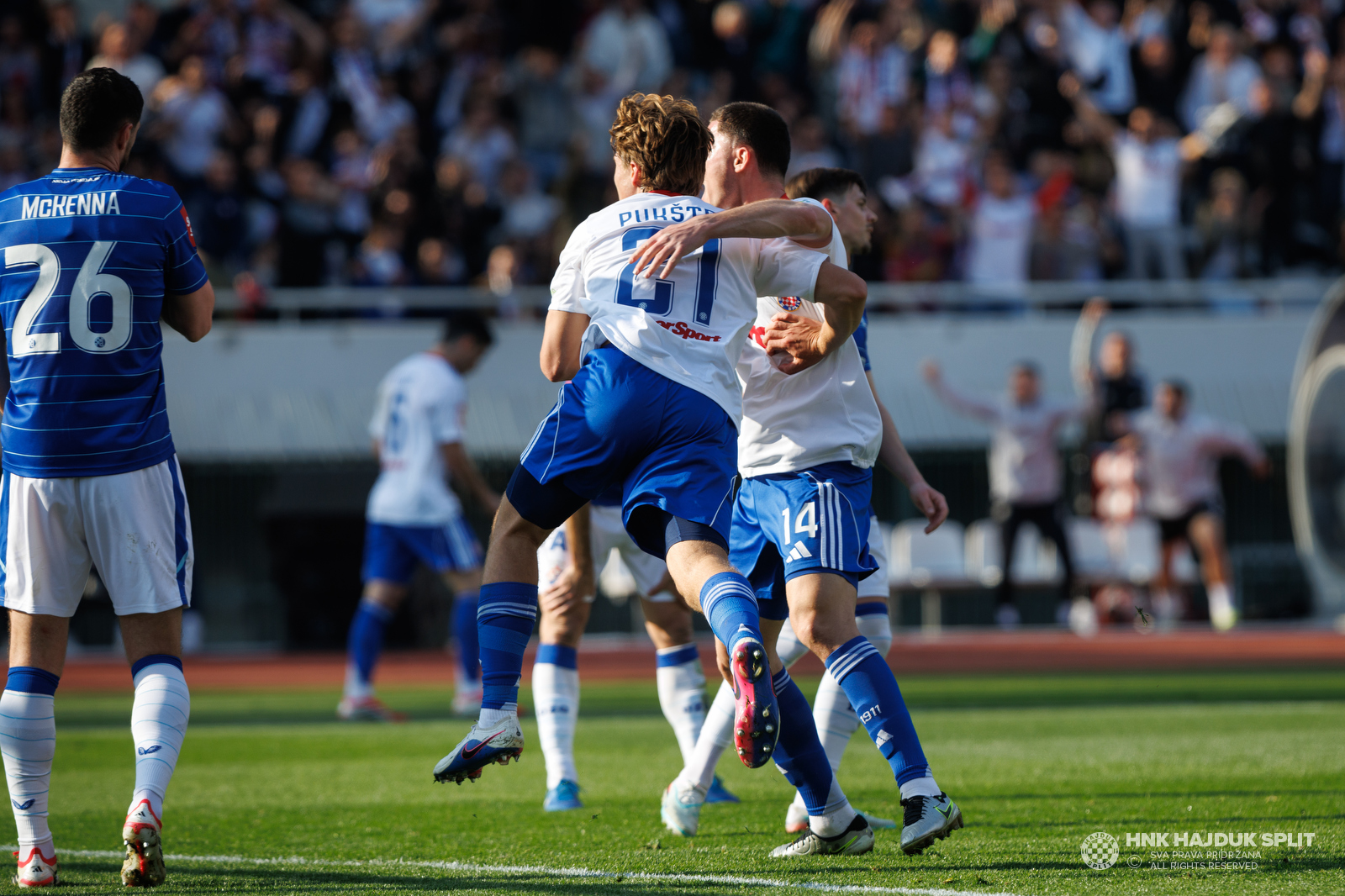 Hajduk - Dinamo (Z) 1:3
