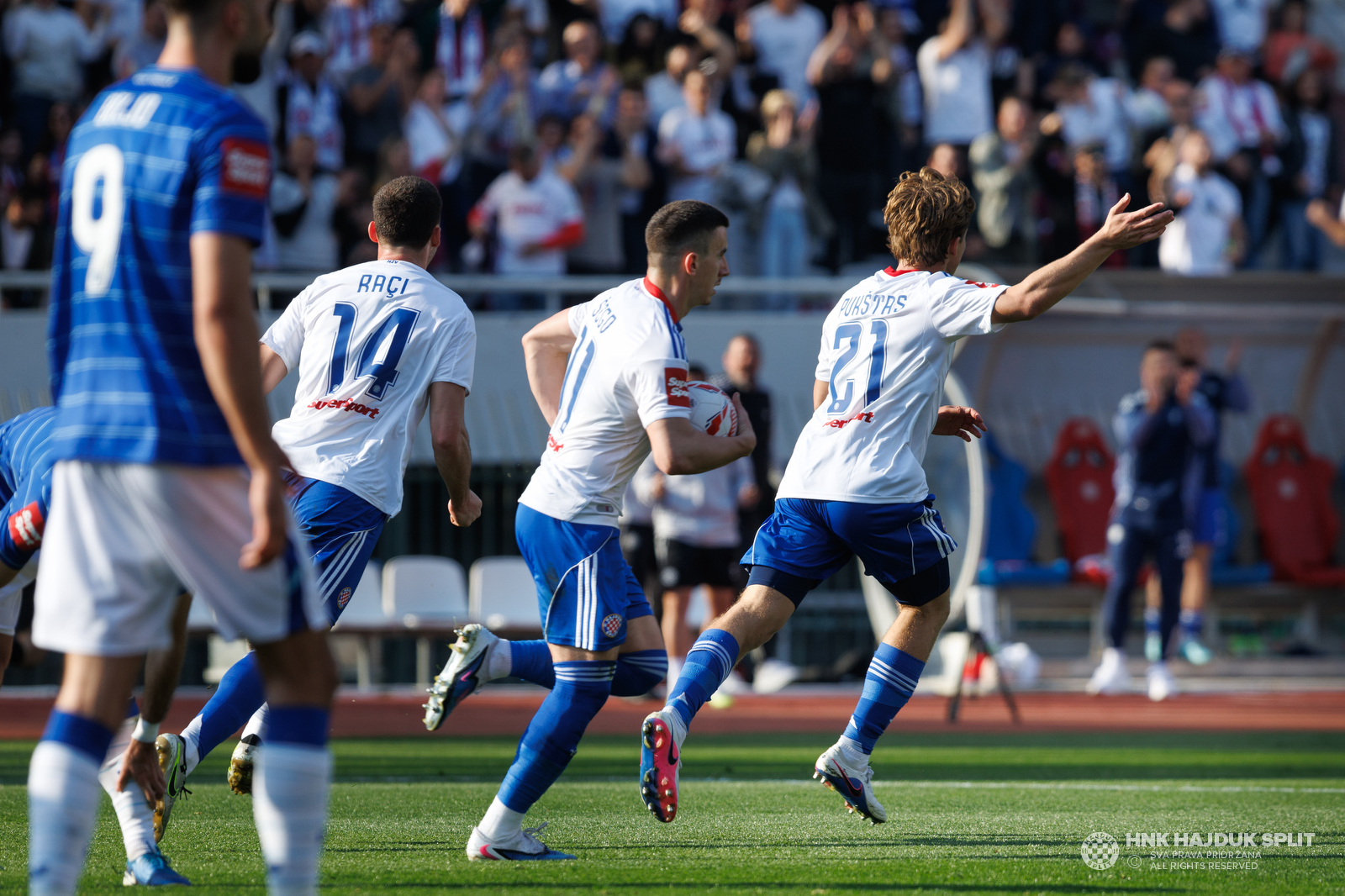 Hajduk - Dinamo (Z) 1:3