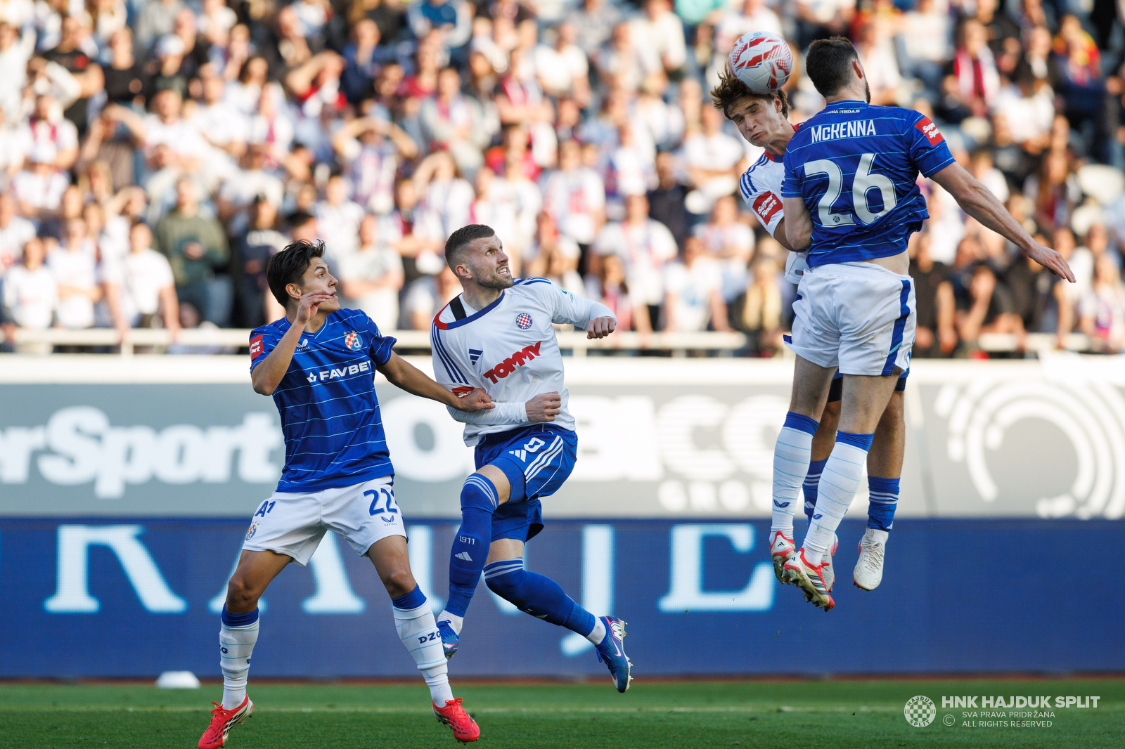 Hajduk - Dinamo (Z) 1:3