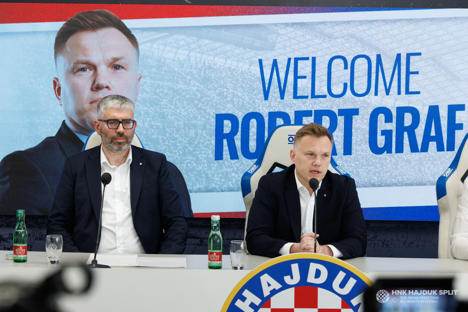 Službeno predstavljanje novog sportskog direktora Roberta Grafa
