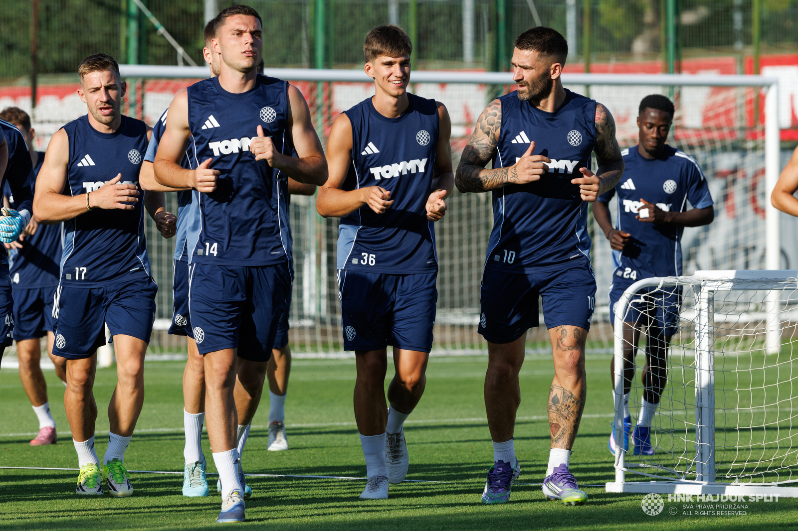 Četvrti dan priprema na Poljudu