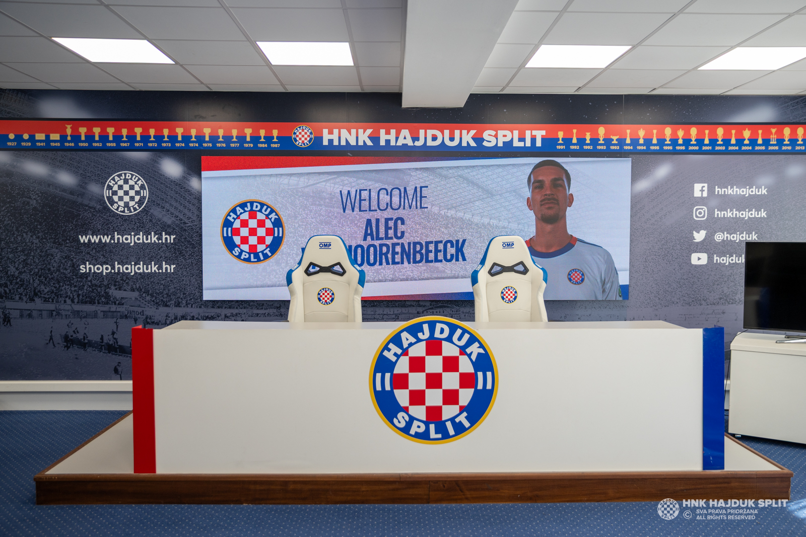 Alec Van Hoorenbeeck novi je igrač Hajduka!