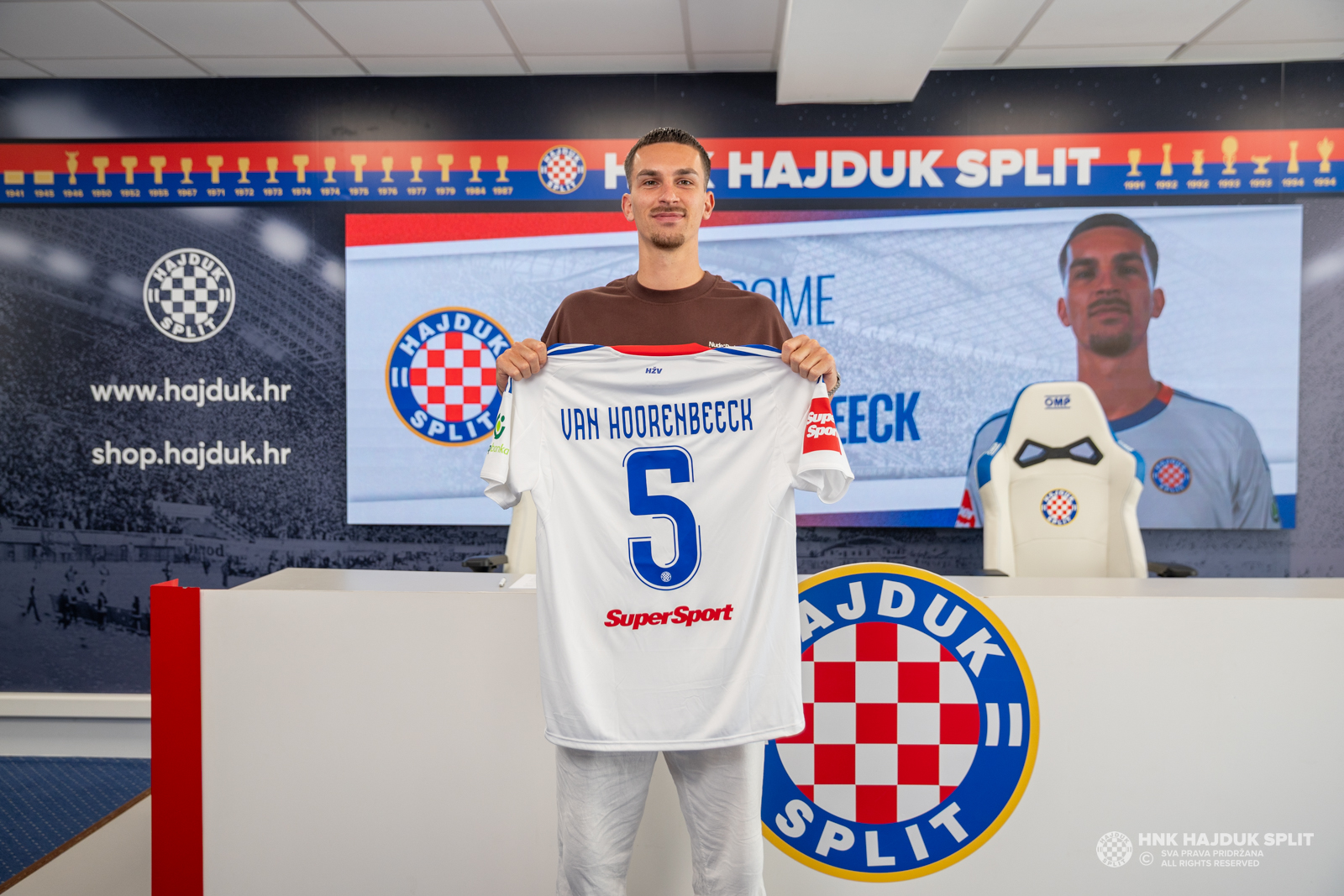 Alec Van Hoorenbeeck novi je igrač Hajduka!
