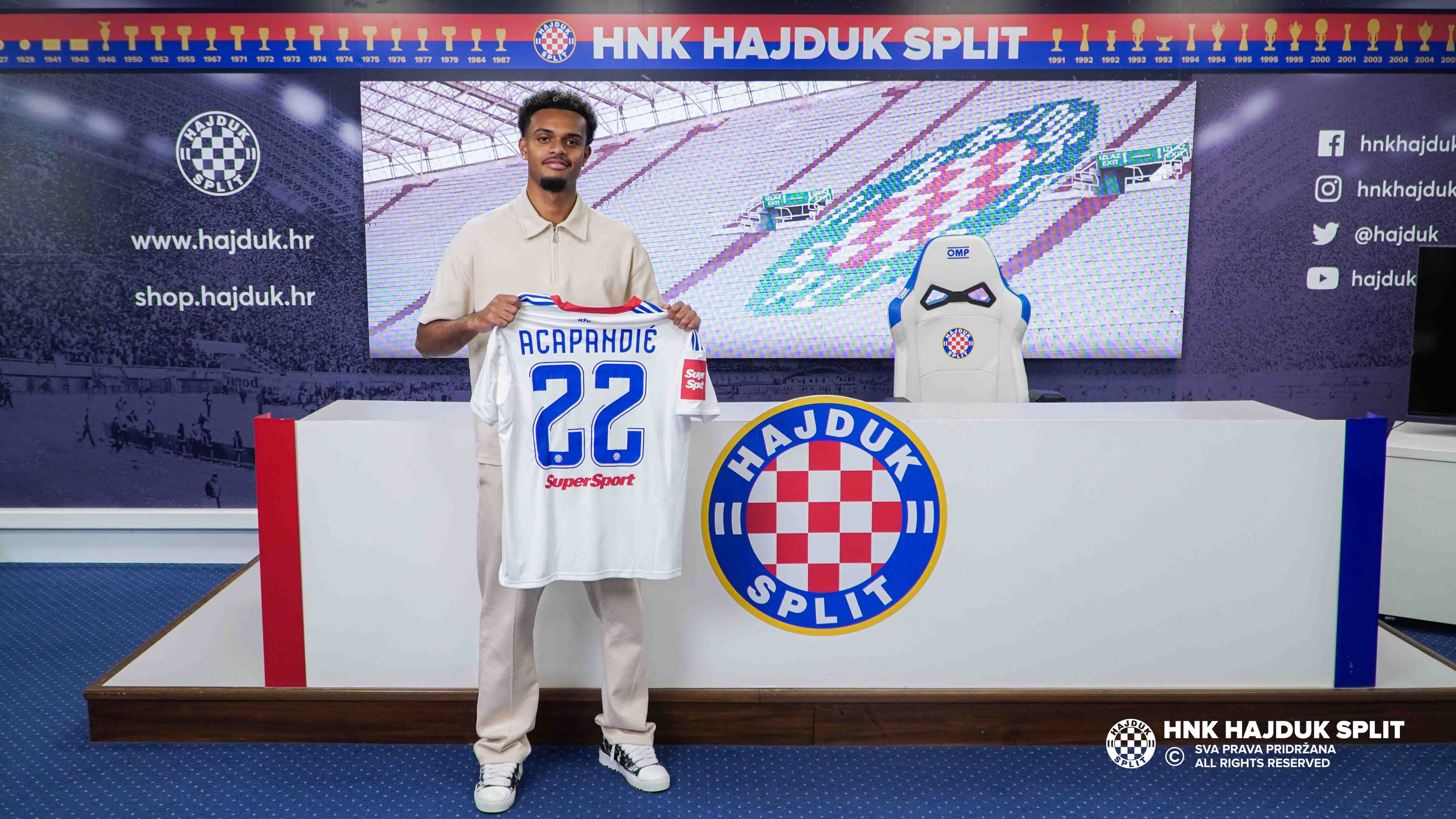 Mathieu Acapandié novi je igrač Hajduka!