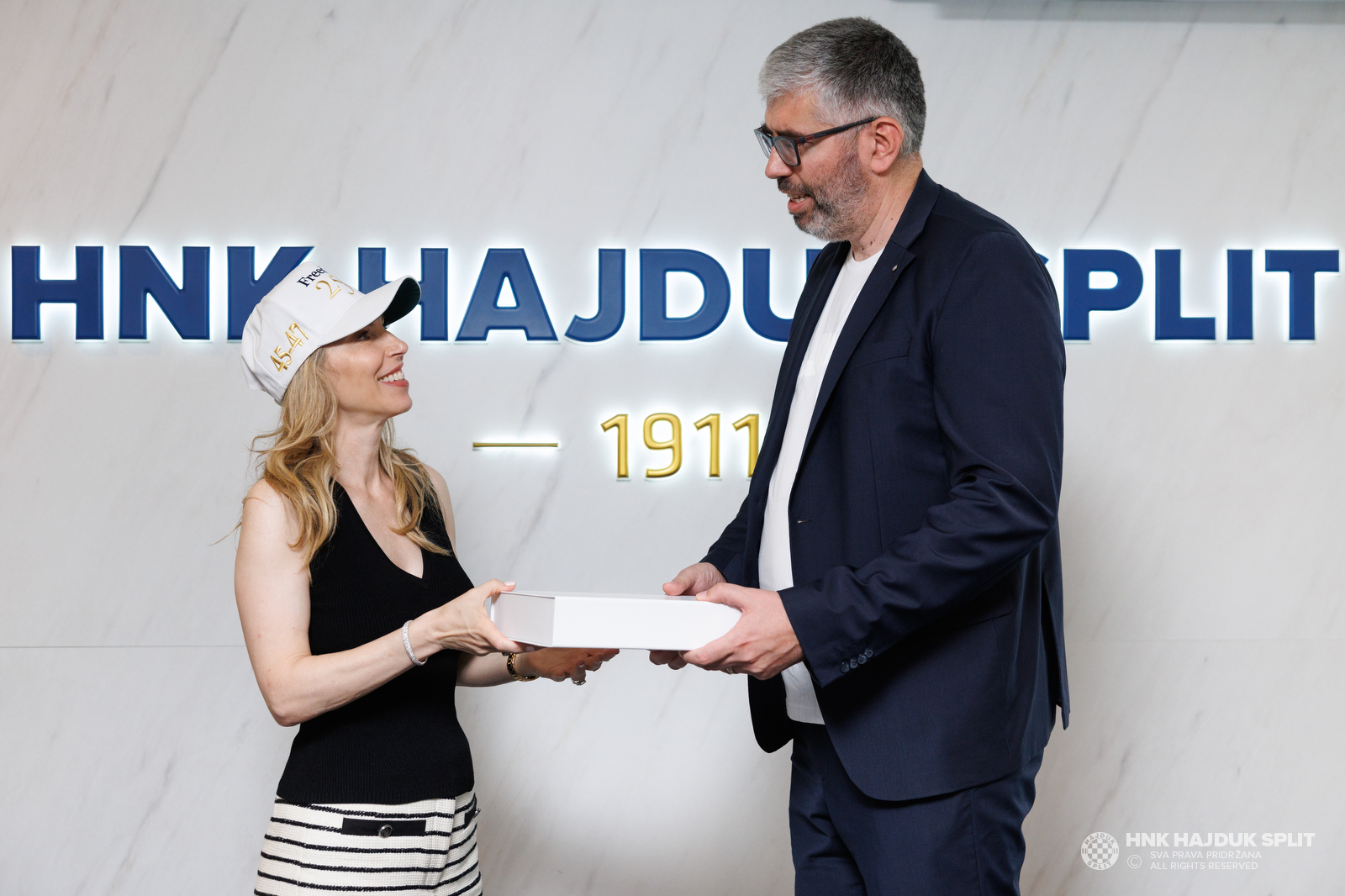 Veleposlanica SAD-a Nicole McGraw u posjetu Hajduku