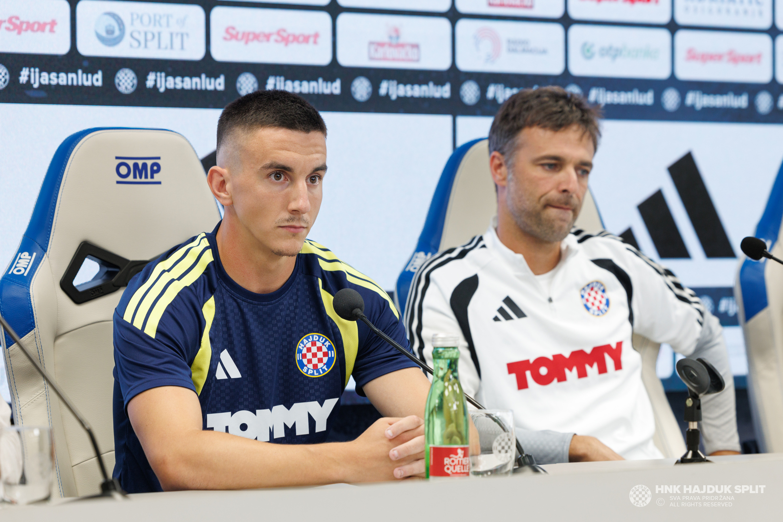 Konferencija za medije uoči utakmice sa Žilinom na Poljudu