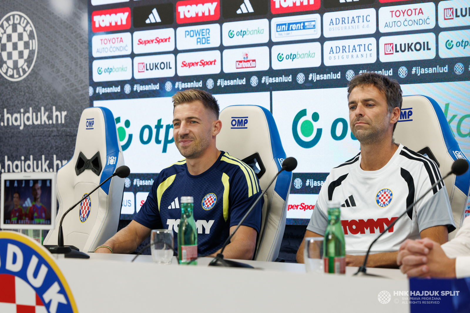 Konferencija za medije uoči utakmice Hajduk - Pafos
