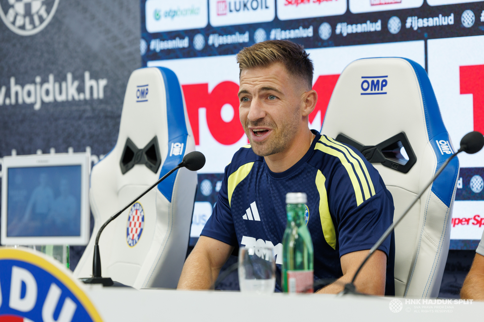 Konferencija za medije uoči utakmice Hajduk - Pafos