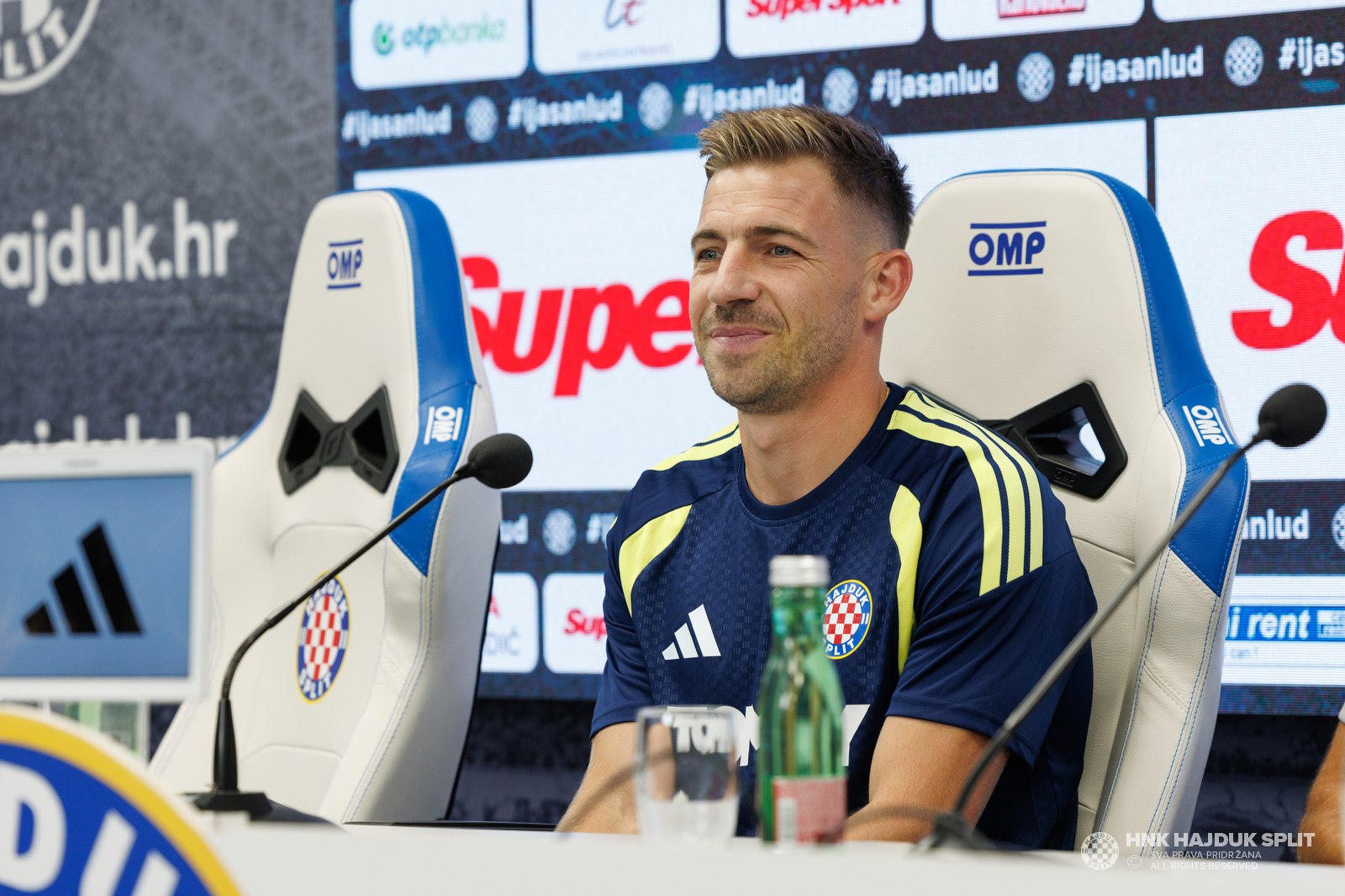 Konferencija za medije uoči utakmice Hajduk - Pafos