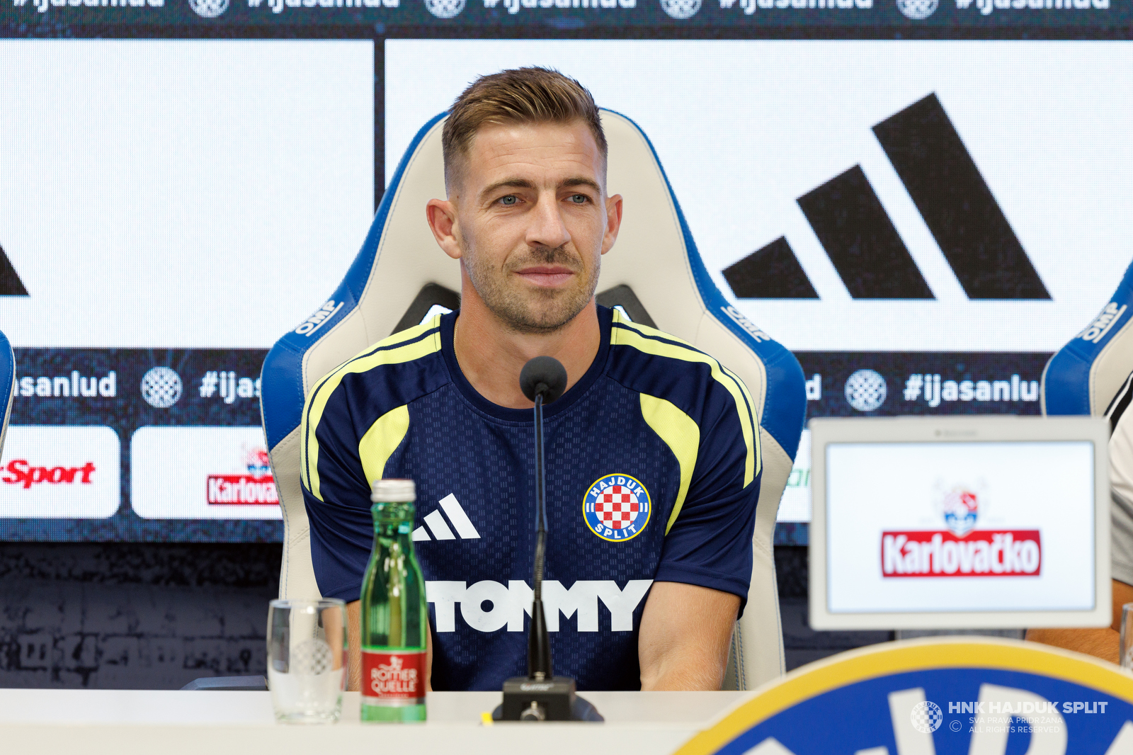 Konferencija za medije uoči utakmice Hajduk - Pafos