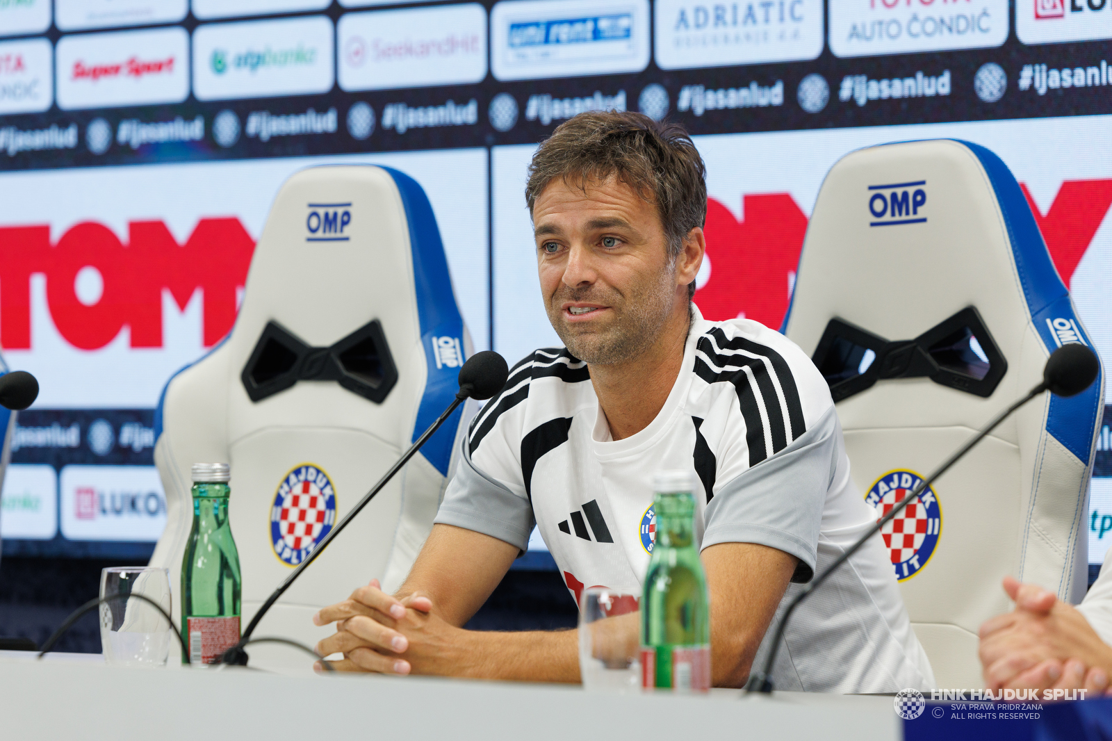 Konferencija za medije uoči utakmice Hajduk - Pafos