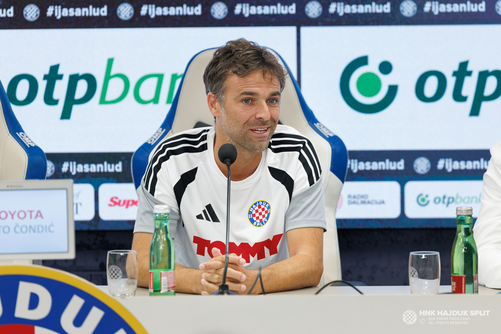 Konferencija za medije uoči utakmice Hajduk - Pafos