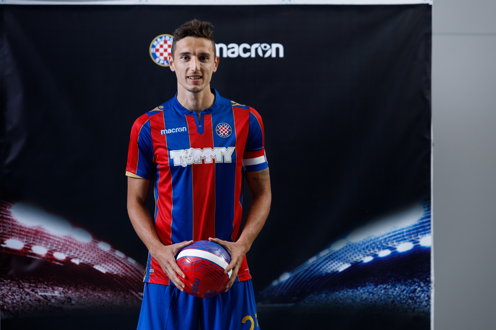 Camisas do Hajduk Split 2017-2018 Macron » Mantos do Futebol