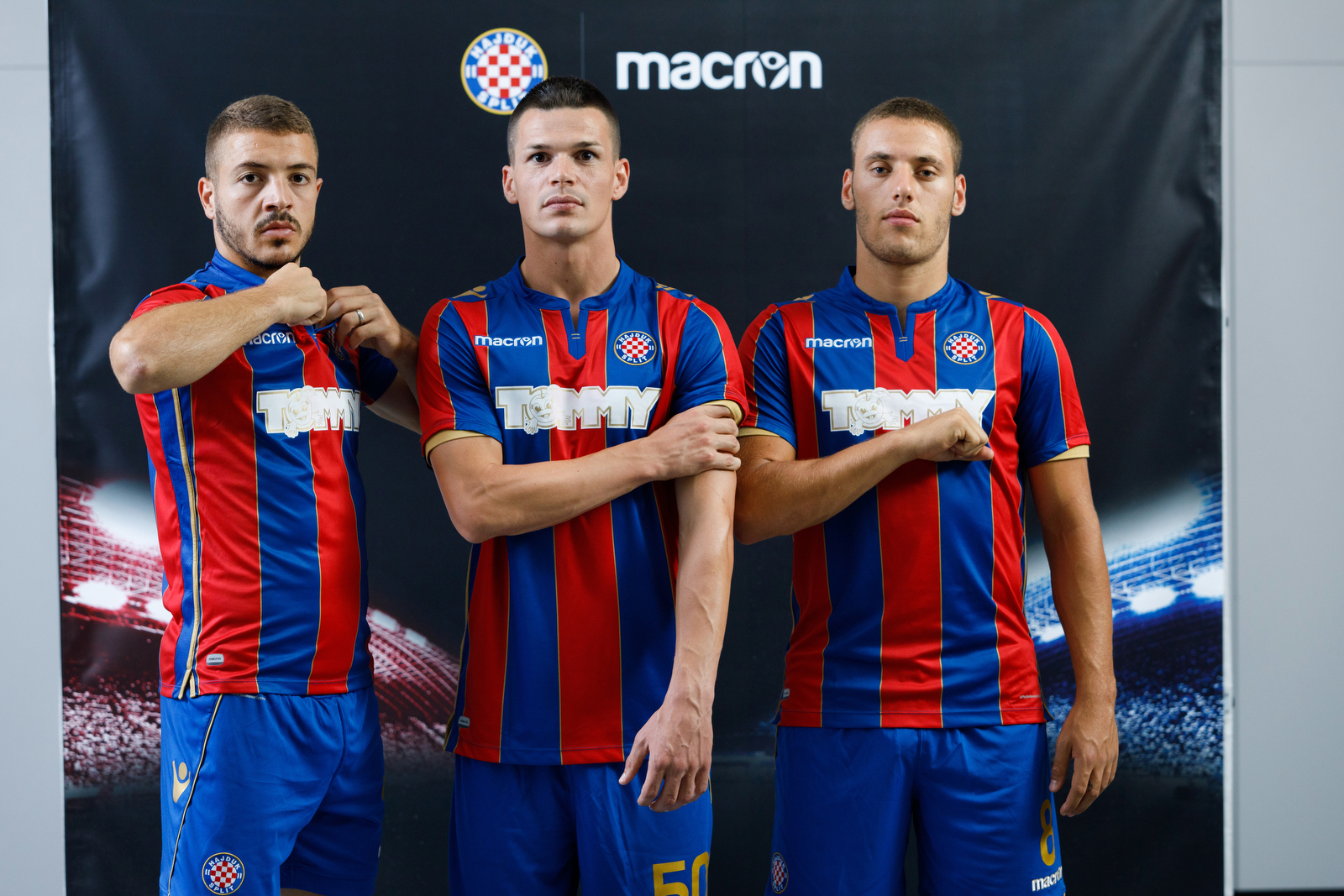 Hajduk Split 2017-18 Kits