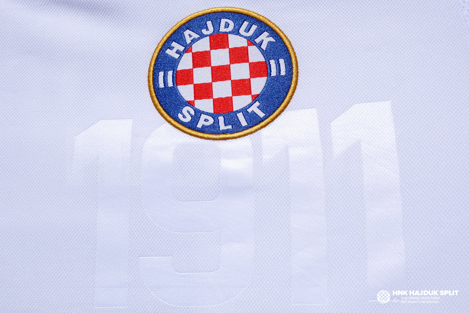 Camiseta suplente Macron del Hajduk Split 2017/2018