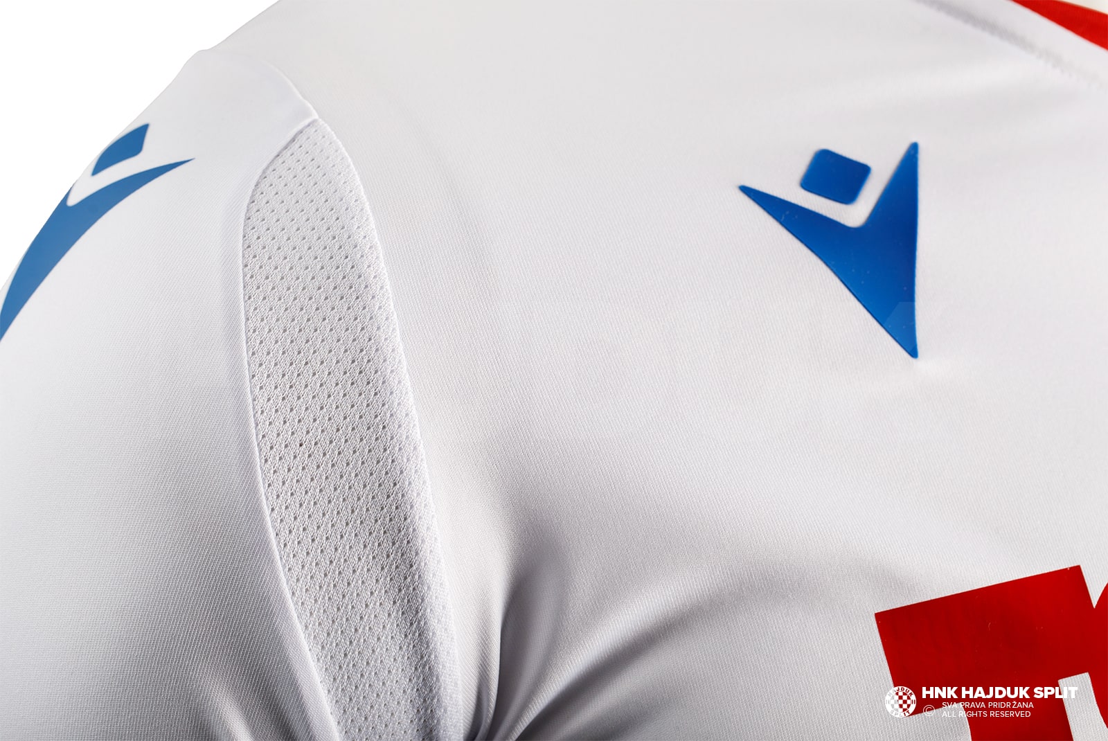 Camiseta suplente Macron del Hajduk Split 2017/2018