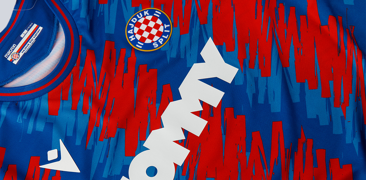 Novas camisas do Hajduk Split 2019-2020 Macron