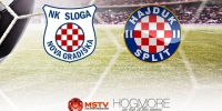 GLEDAJTE UŽIVO UTAKMICU: NK Sloga - HNK Hajduk