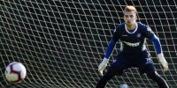 New goalkeeper completed his first training session as a Hajduk player