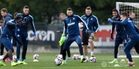 Hajduk preparing for the match against Dinamo