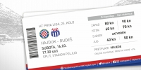 U prodaji ulaznice za utakmicu Hajduk - Rudeš