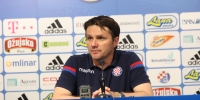 Coach Oreščanin after the derby