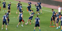 Pre-match training ahead of the first home match in the season 2019/2020