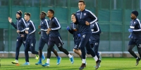 First team preparing for the Adriatic derby