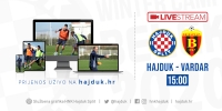 UŽIVO: Hajduk - Vardar