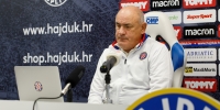 Trener Bijelih Boro Primorac uoči Hajduk - Osijek