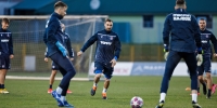 Hajdukovci u Zaprešiću odradili posljednji trening uoči dvoboja četvrtfinala Hrvatskog kupa